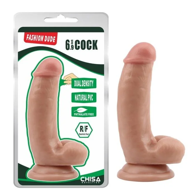 Fashion dude dildo s přísavkou 17,2 cm tělové