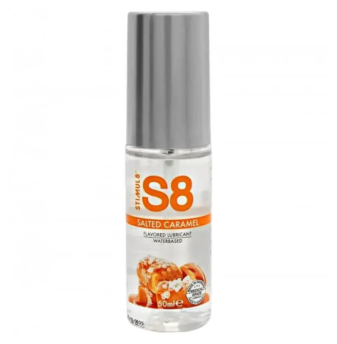 S8 Slaný Karamel lubrikační gel na vodní bázi 50 ml