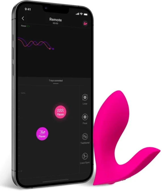 Lovense Flexer Vibrátor do kalhotek