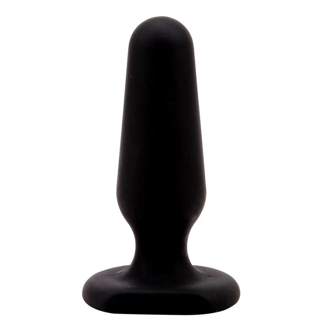 Black Mont sada análních silikonových kolíků 3 ks černé