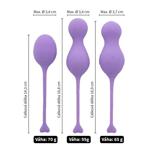 BOOM HEIDI luxusní set venušiných kuliček