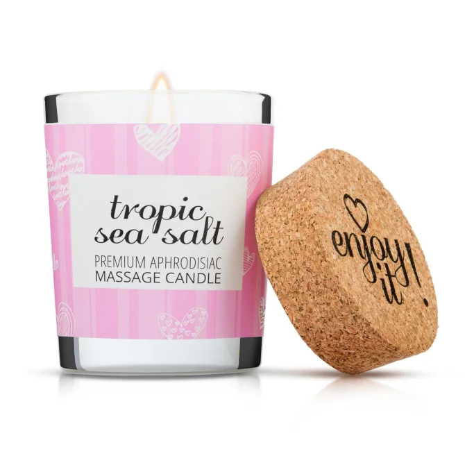 Enjoy it! Masážní svíčka Tropic sea salt 70 ml