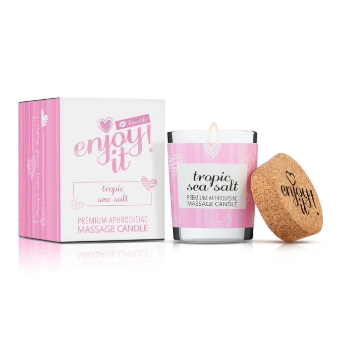Enjoy it! Masážní svíčka Tropic sea salt 70 ml