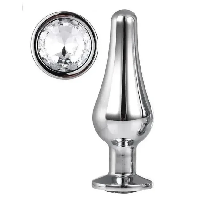 Gleaming love anální kolík Silver S