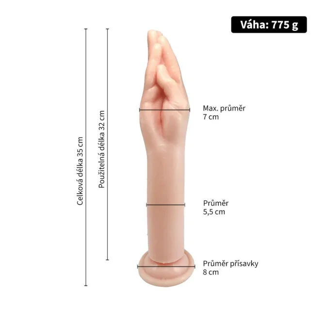 BASIC X Fisting ruka tělová