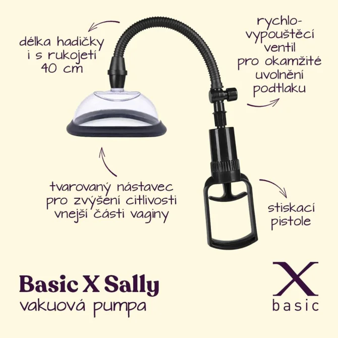 BASIC X Sally vakuová pumpa pro ženy vel. S