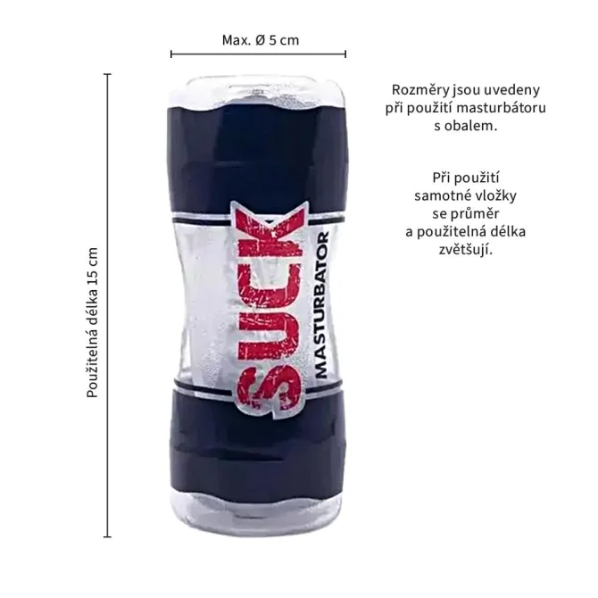 BASIC X oboustranný masturbátor