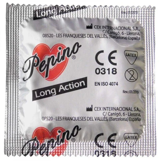 Pepino kondomy Long Action - 12 ks