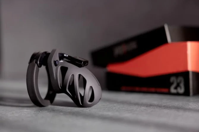 ManCage 23 Klec na penis 6,7 cm - černá