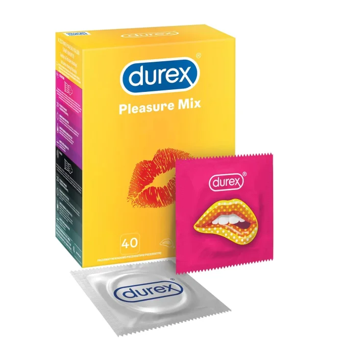DUREX Pleasure MIX kondomy 40 ks