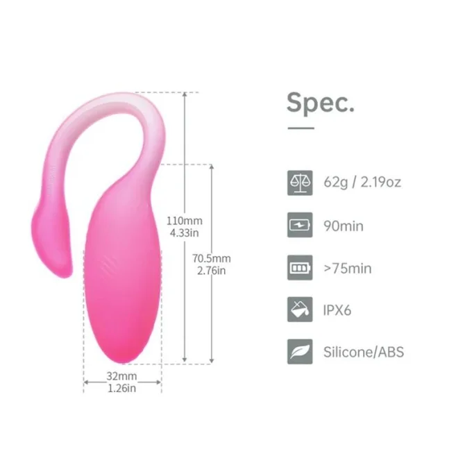 Magic Motion Flamingo Max vibrační vajíčko