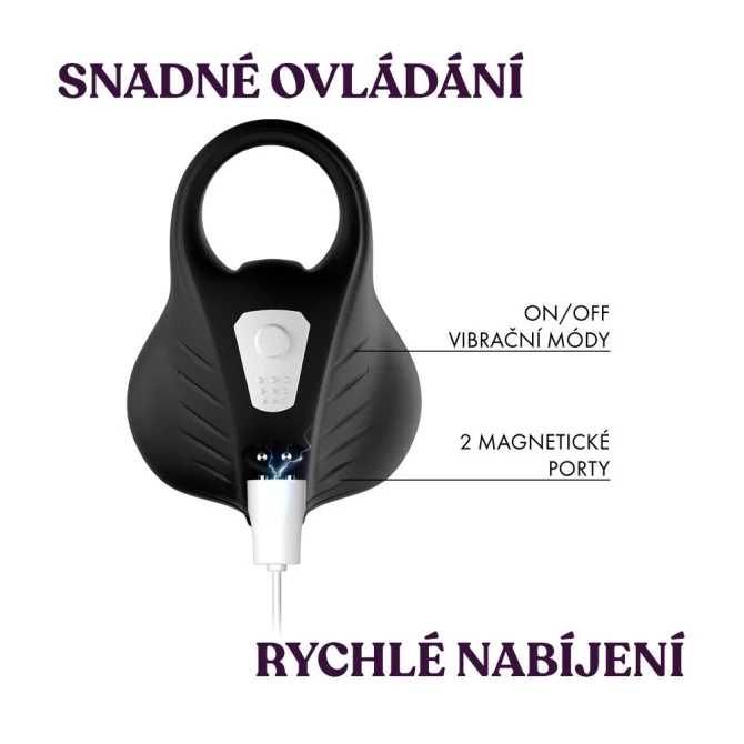 BASIC X Buddy vibrační návlek na varlata