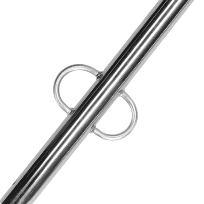 OUCH! rozpěrná tyč s očky 76,5 cm - stříbrná