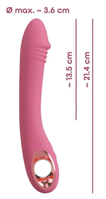 Slim G-Spot vibrátor - růžový