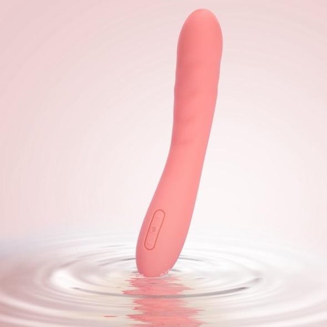 Svakom Ava Neo vibrátor s pulzacemi - růžový