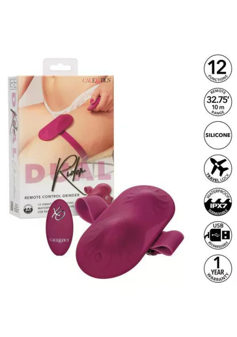 CalExotics Dual Rider grinder - růžový