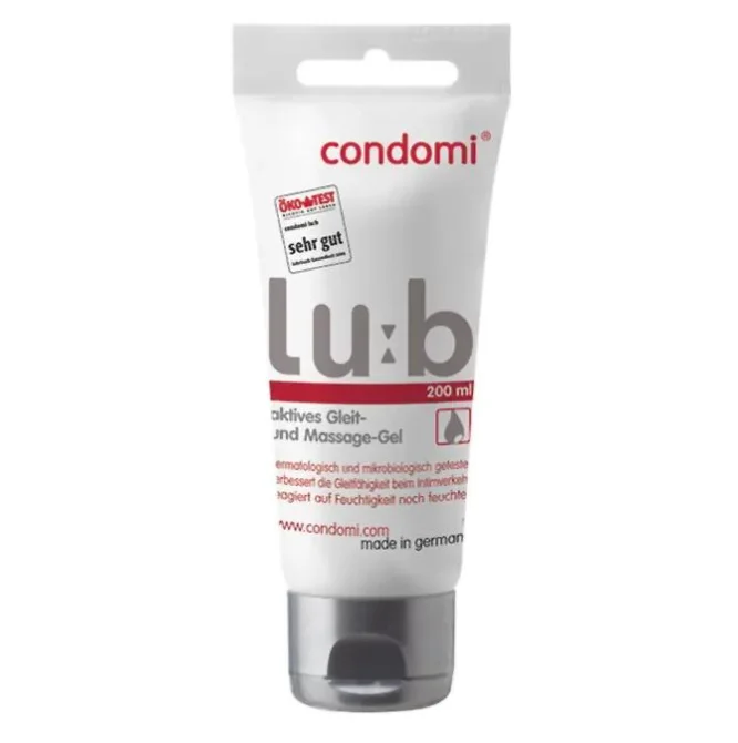 CONDOMI Lu:b lubrikační gel 200 ml