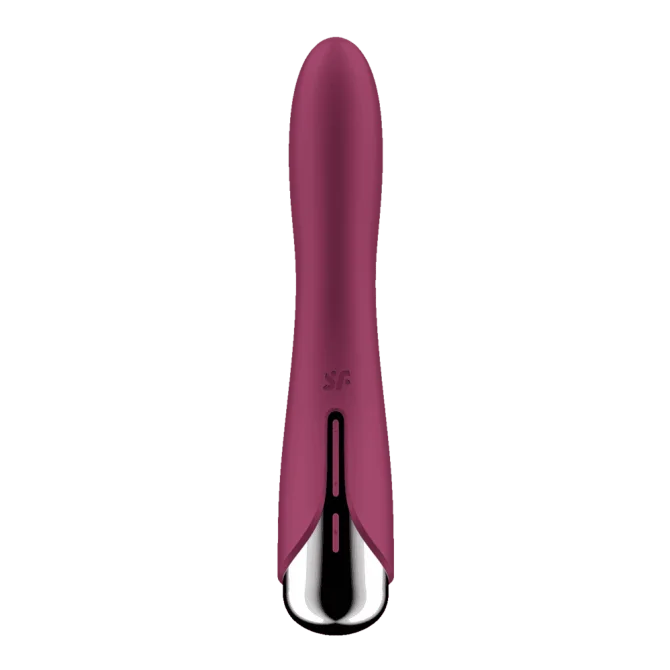 Satisfyer Spinning Vibe 1 vibrátor - vínový