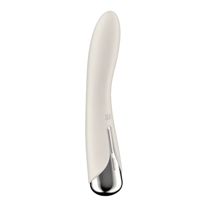 Satisfyer Spinning Vibe 1 vibrátor - béžový