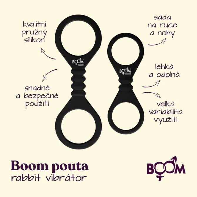 BOOM pouta na ruce a nohy - HIT