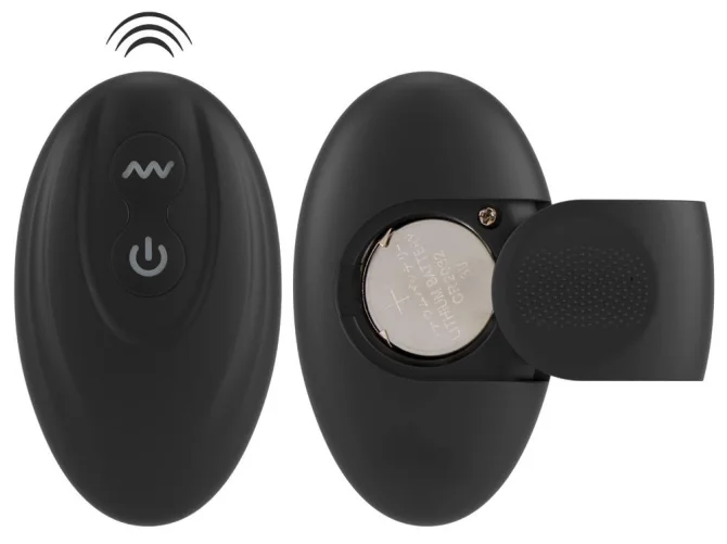 Rebel Erekční kroužek a stimulátor prostaty - černý