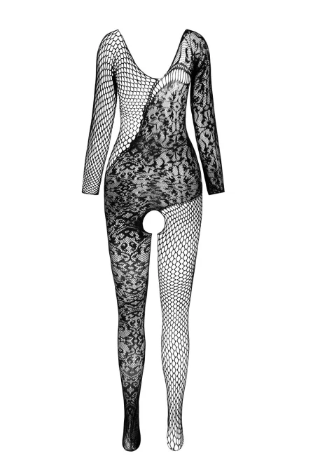 Passion bodystocking BS107 černý
