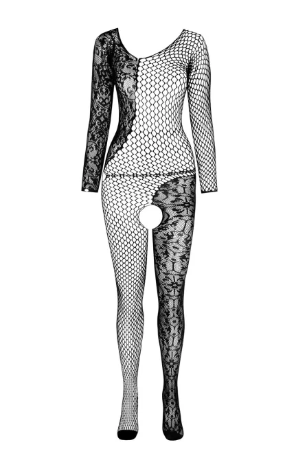 Passion bodystocking BS107 černý