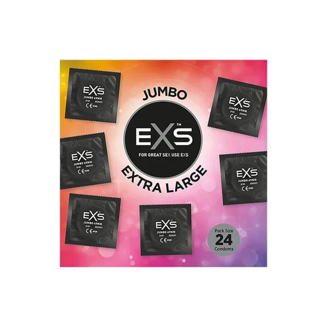 EXS Jumbo kondomy 24 ks