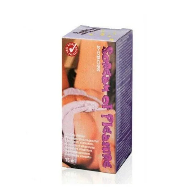 Scream Of Pleasure Španělské mušky pro ženy 15ml doplněk stravy