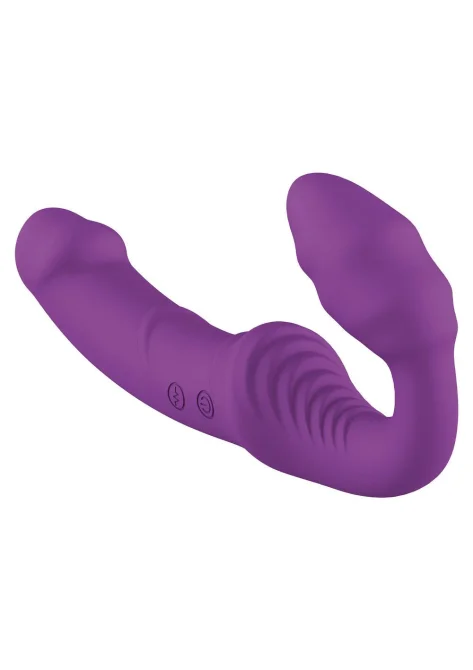 Designer Edition Nymphea vibrační Strap-On - fialový