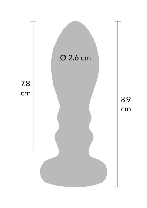 Buttocks vibrační anální kolík M