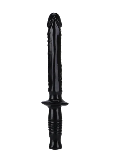 Get Real The Manhandler dildo s rukojetí - černé