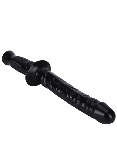 Get Real The Manhandler dildo s rukojetí - černé