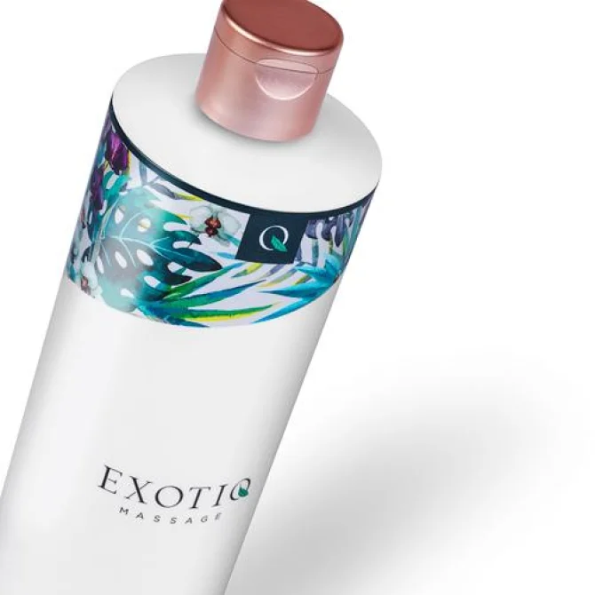 Exotiq Body To Body hřejivý masážní olej 500 ml