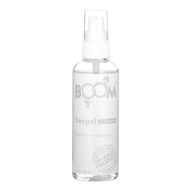 BOOM SexGel lubrikační gel 100 ml - orgasmus