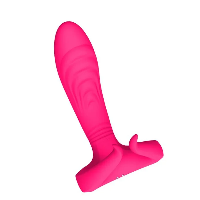 Romant Couple párový vibrátor a masturbátor 2v1 růžový