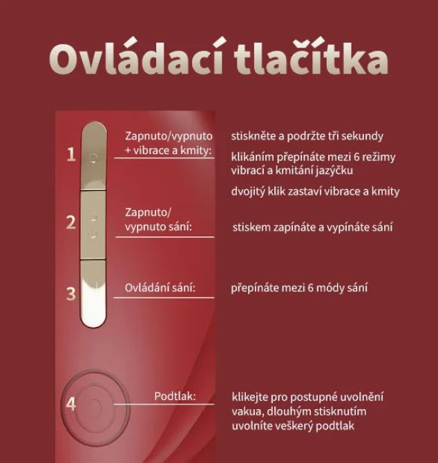 BASIC X AdorAmor vakuová pumpa s jazýčkem a vibracemi