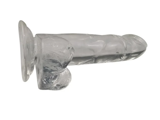 BASIC X Rocco transparentní penis s přísavkou XS