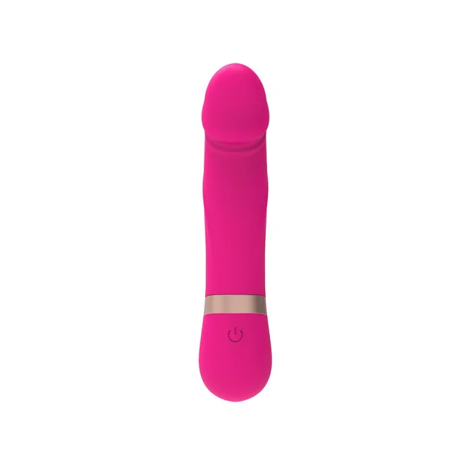 Lucius dobíjecí realistický minivibrátor růžový