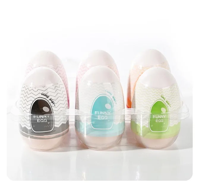 BASIC X Funny Egg sada masturbátorů 6 ks
