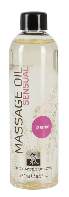 Shiatsu Stimulační masážní olej 250 ml - Sensual (Jasmin)