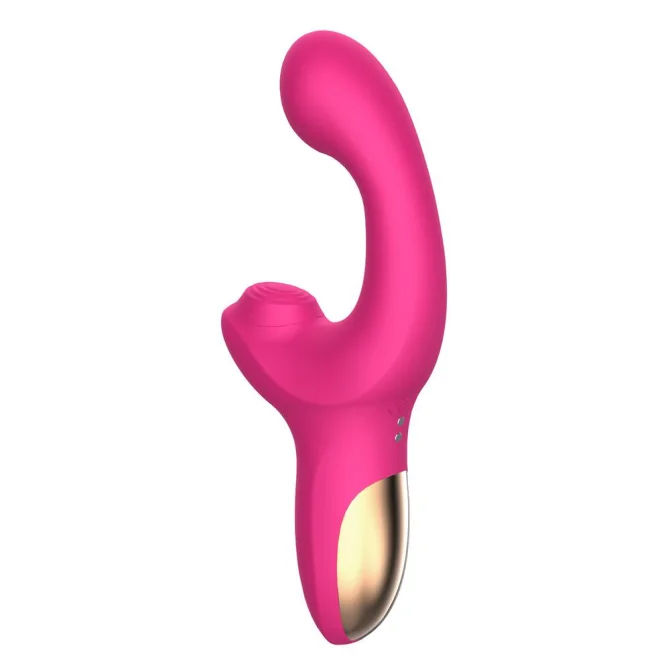 BASIC X Stunner vibrátor na G-bod a klitoris růžový