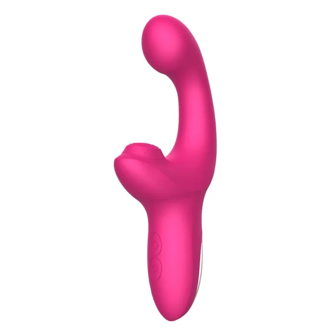 BASIC X Stunner vibrátor na G-bod a klitoris růžový