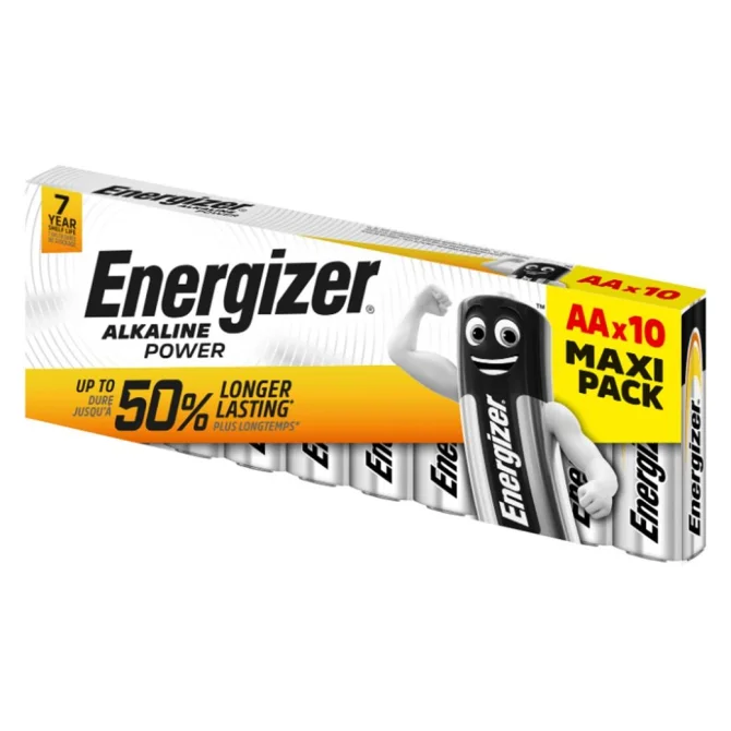 Energizer Alkaline Power baterie AA Family pack 10 ks
