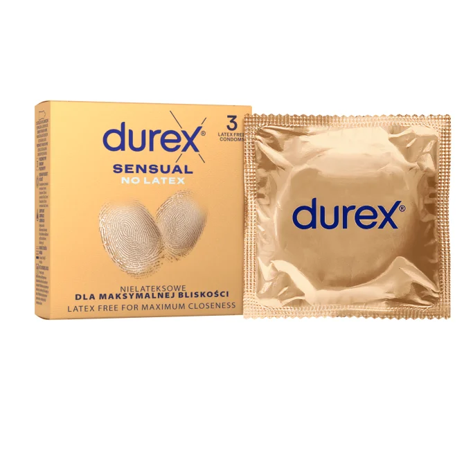 DUREX kondomy Sensual No Latex 3 ks