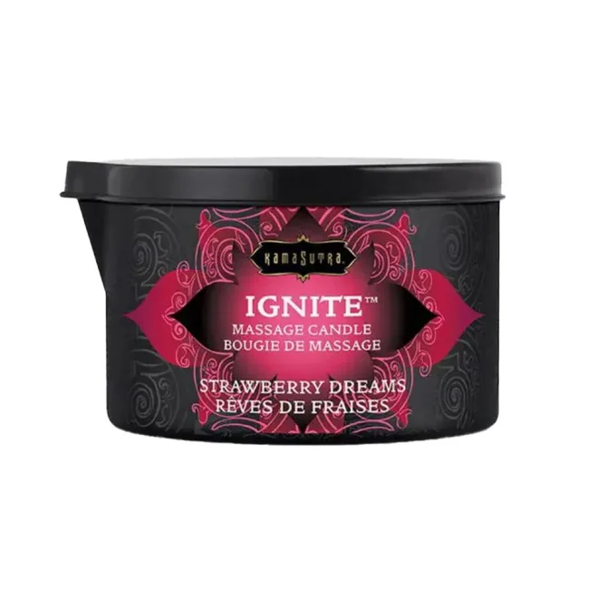 KamaSutra Masážní svíčka Strawberry Dreams 170 g
