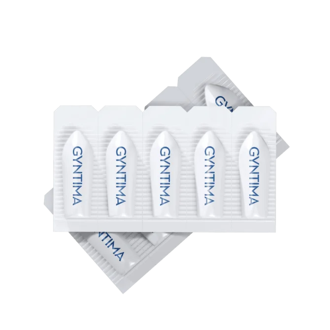 Gyntima vaginální čípky Hyaluronic 10 ks