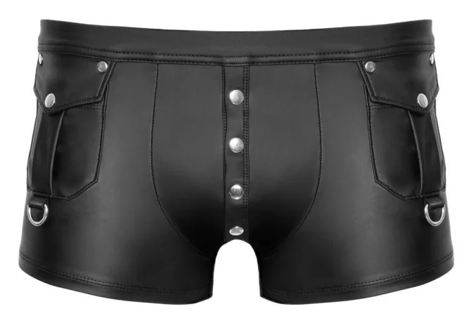 NEK Boxerky s kapsičkami - černé: L