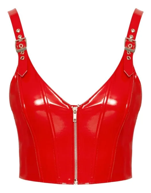 Black Level Vinyl top - červený