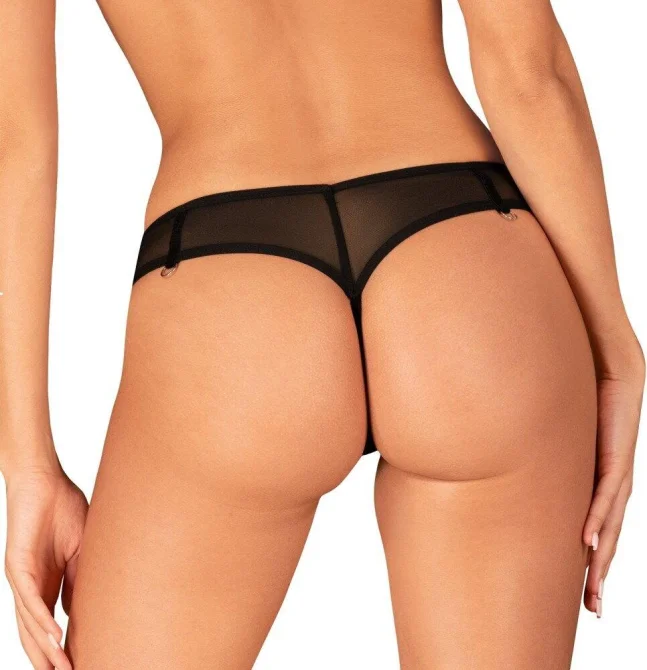 Obsessive Glandez tanga - černá